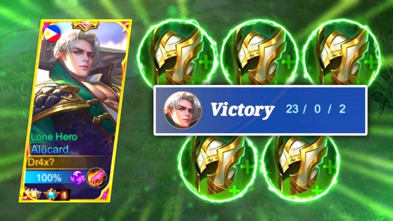 ALUCARD 5X GUARDIAN HELMET (HP + LIFESTEAL HACK BUILD) | MLBB