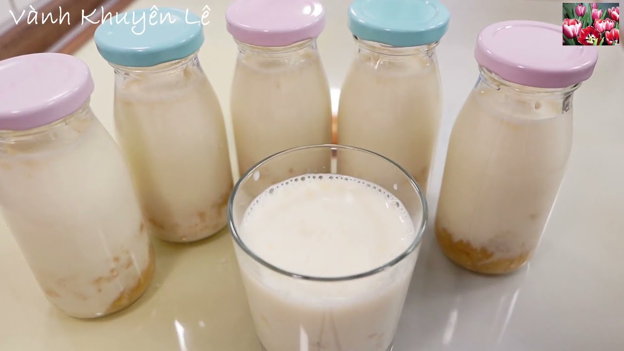 Khi nhà có Chuối Chín mình làm Nhiều món ăn ngon, nhanh lẹ bổ dưỡng, Banana Milk by Vanh Khuyen