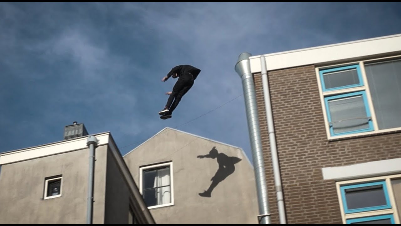 Rooftop Parkour in Amsterdam - POV