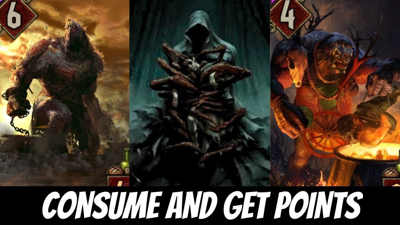 GWENT: Destroy your Units and Get Points | Monsters Deck