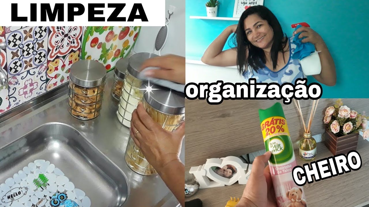 LIMPEI E ORGANIZEI A CASA INTEIRA | tinha muita bagunça por aqui | por CASA LIMPA