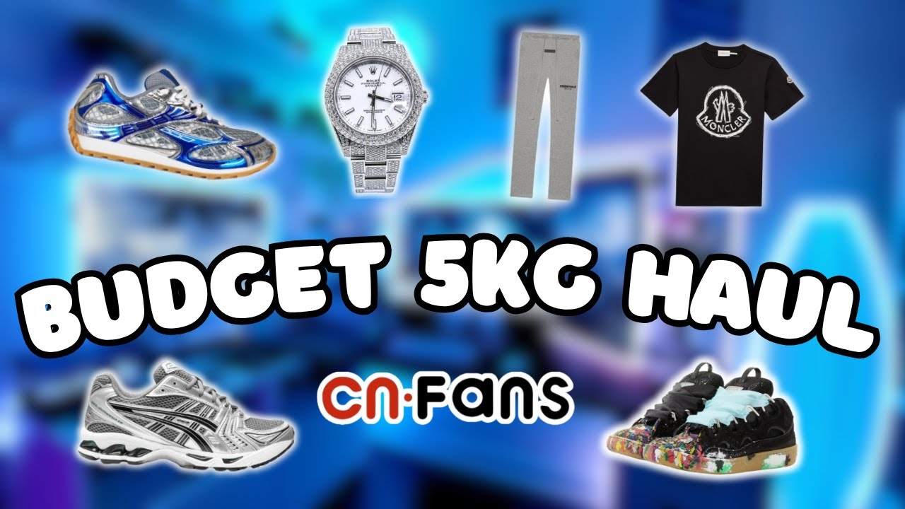 BUDGET 5KG CNFANS CNFANS HAUL (BEST BUDGET ITEMS?)