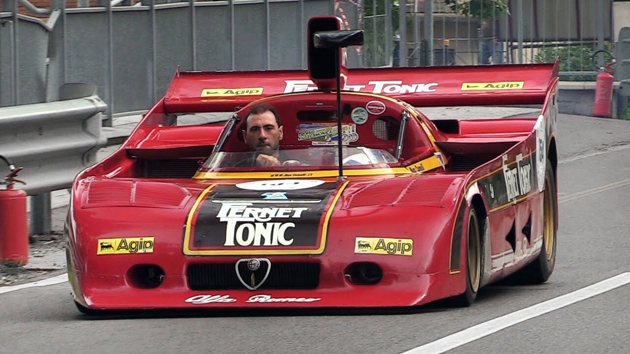 Alfa Romeo 33 SC 12 In Action - Flat-12 Engine GREAT Sound!!
