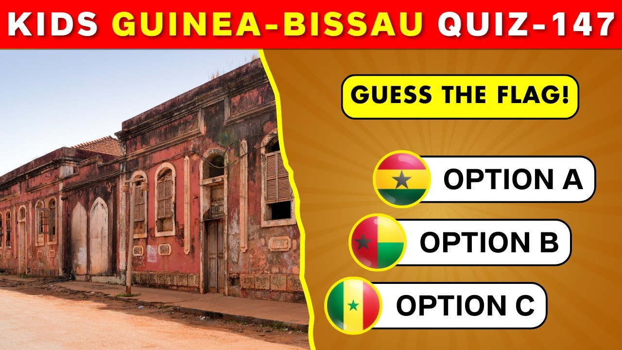 Guinea-Bissau 🚩Country 🧠Quiz for Kids | Kids Countries