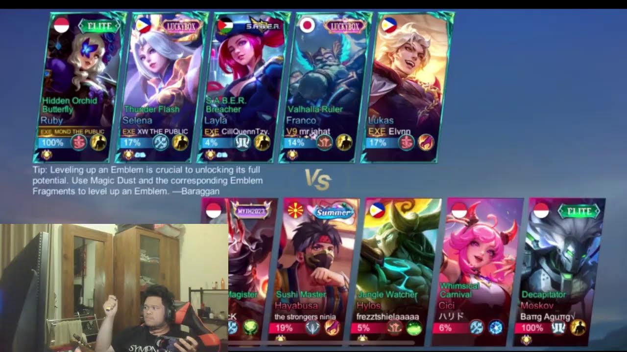 Naikin Ke Mitik yu guys #mobilelegend #streamingmobilelegend #live #gaming #fyp