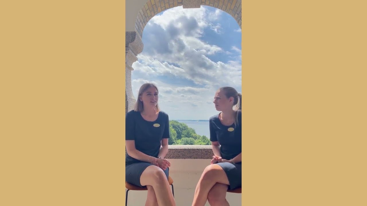 Receptionistelev på Hotel Vejlefjord