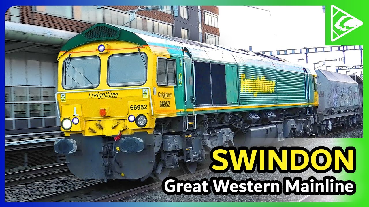 Trains at Swindon (GWML) 28/11/2024