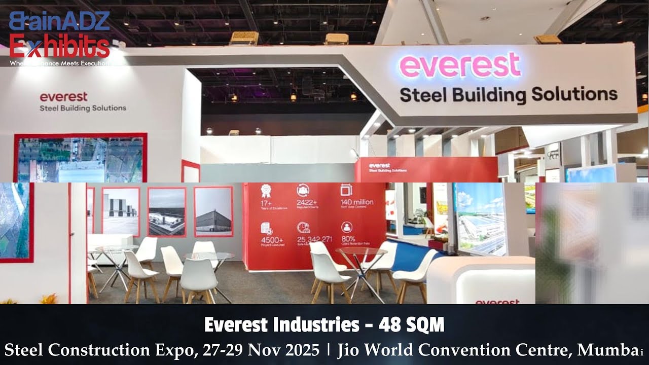 Everest Industries at Steel Construction Expo 2025 &ndash; Designed and Built by BrainADZ Exhibits