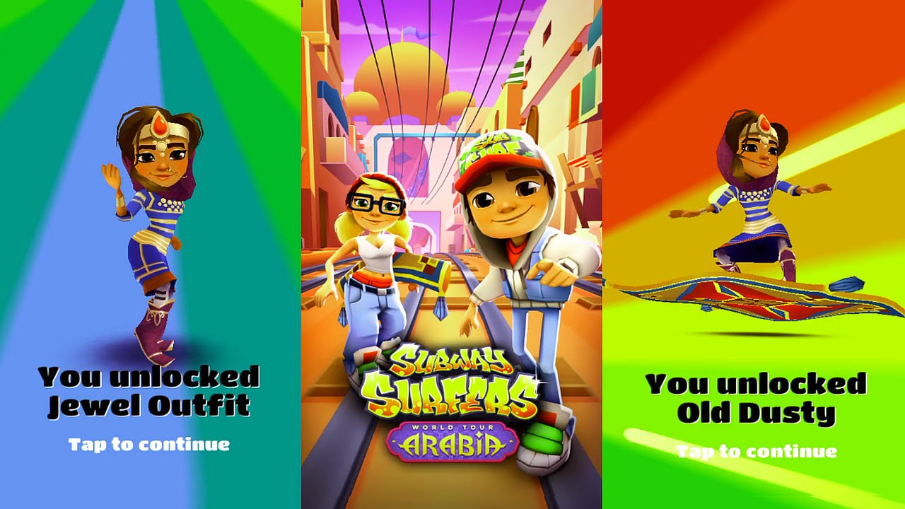 Subway Surfers Arabia 2016 Update!