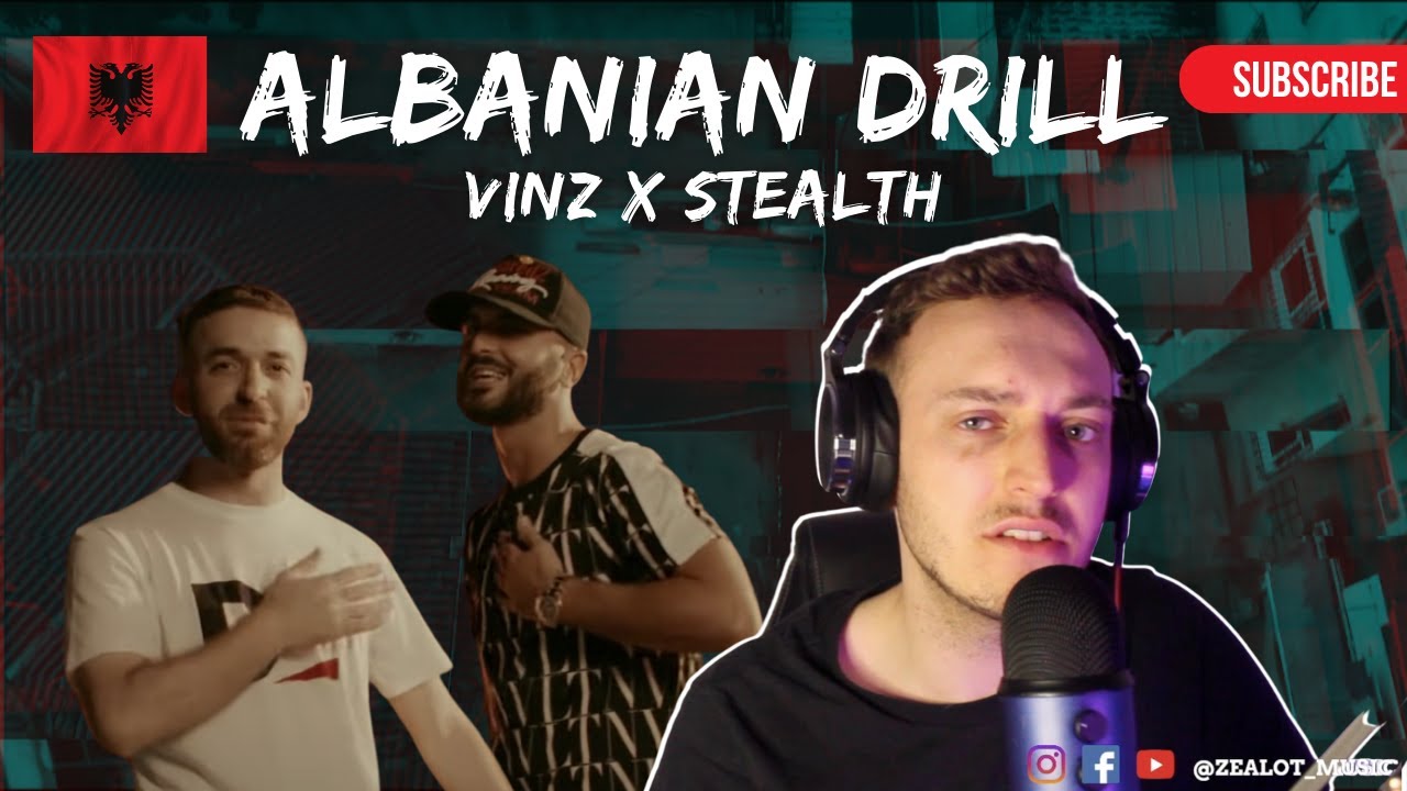 VINZ FT. STEALTH - HOOD LIFE 2 | ALBANIAN RAP REACTION 🇦🇱