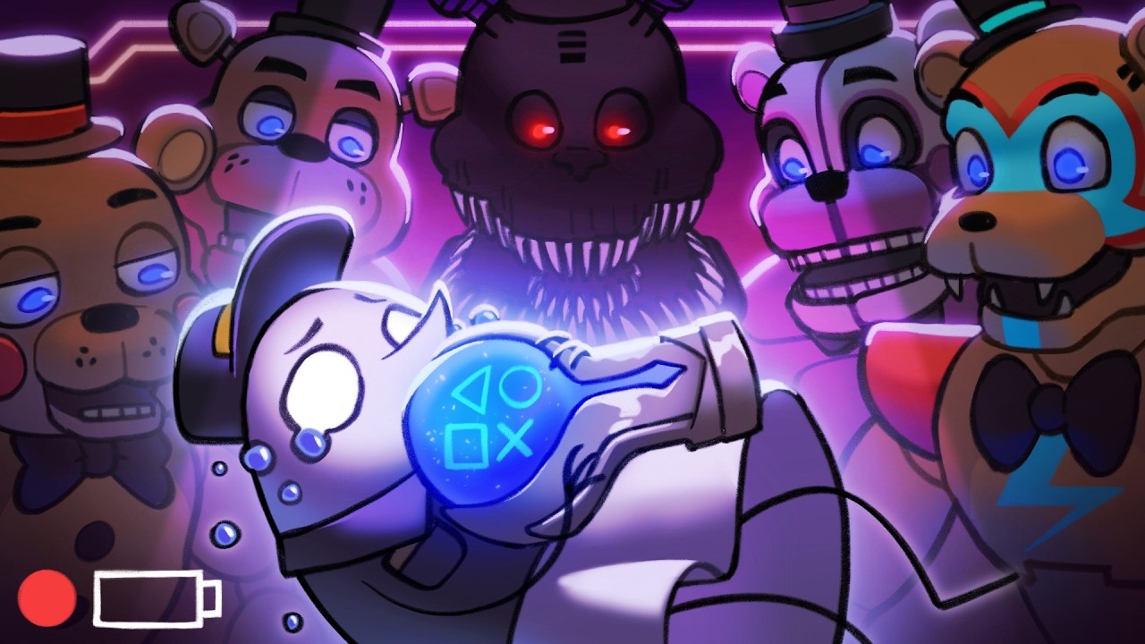 🔴 ESSAYÉ de FINIR TOUS les FNAF en jouant de 00H à 06H du matin...