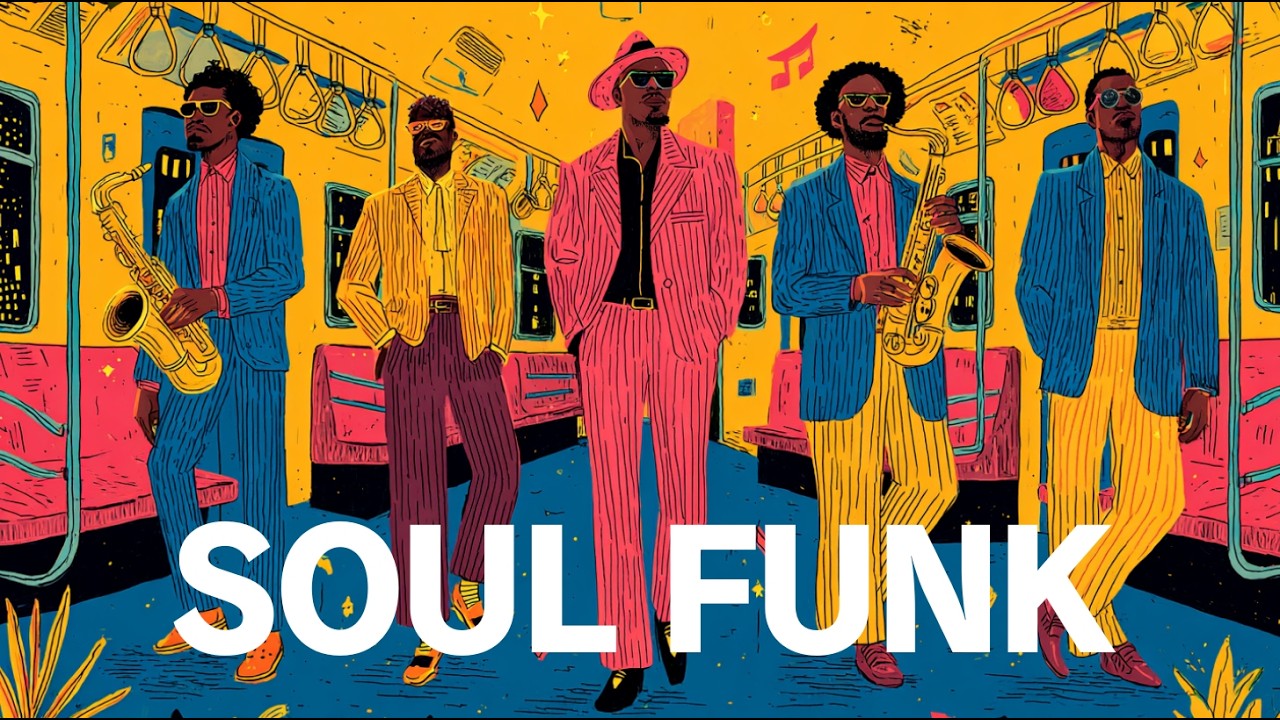 Playlist 💿 After Work Soul Funk | Feel-Good Commute Grooves｜Для приятной дороги домой