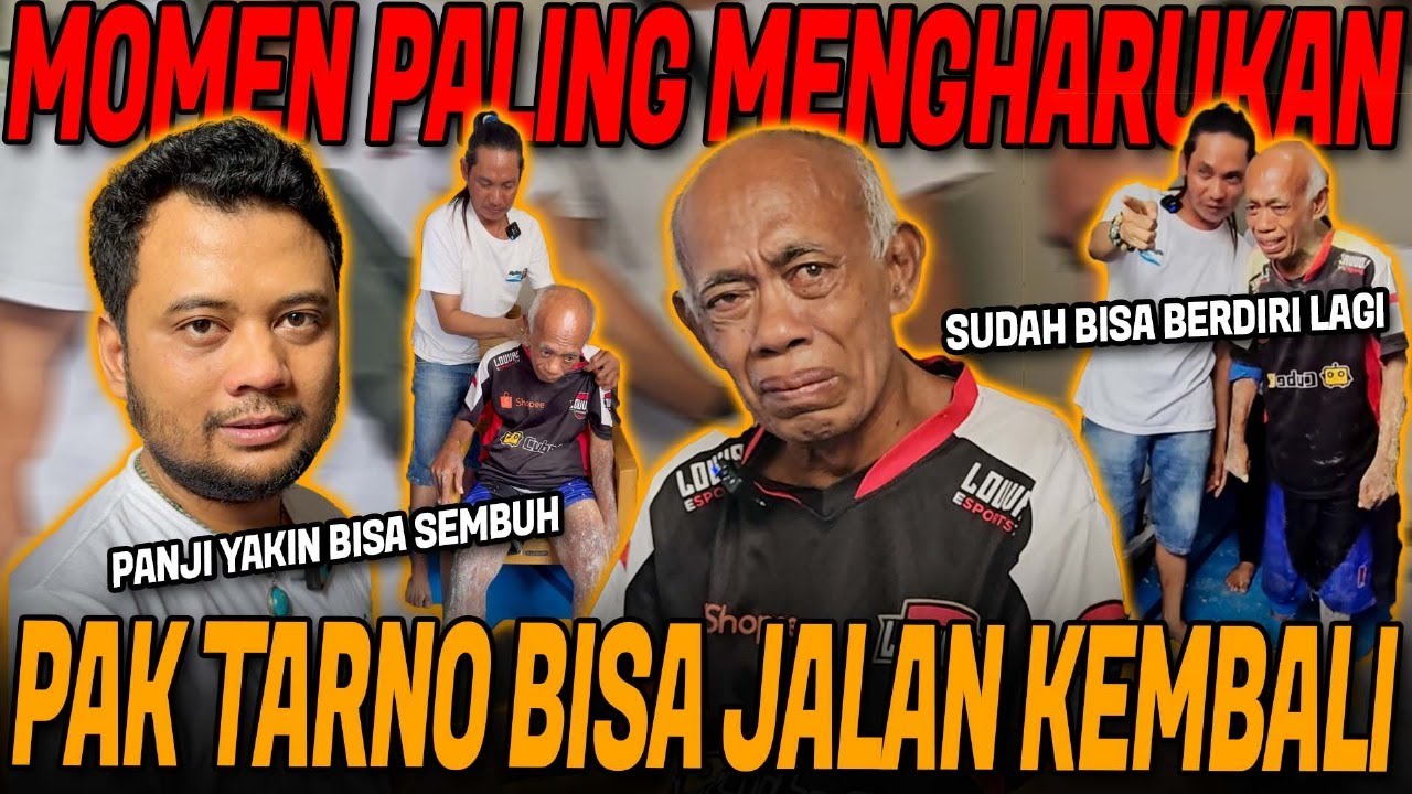 DILUAR NALAR‼️PAK TARNO BISA JALAN LAGI SETELAH DI OBATlN KANG HARIS