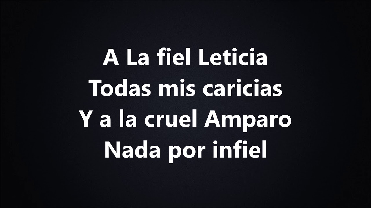 RIGO TOVAR - EL TESTAMENTO (LETRA)