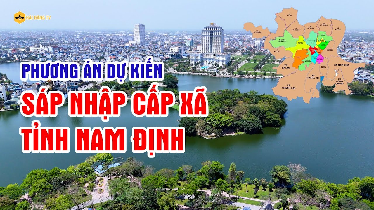 Sáp nhập cấp xã của tỉnh Nam Định - Phương án dự kiến