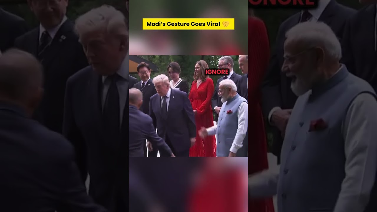 Modi Steps In 🤝| Viral G7 Clip
