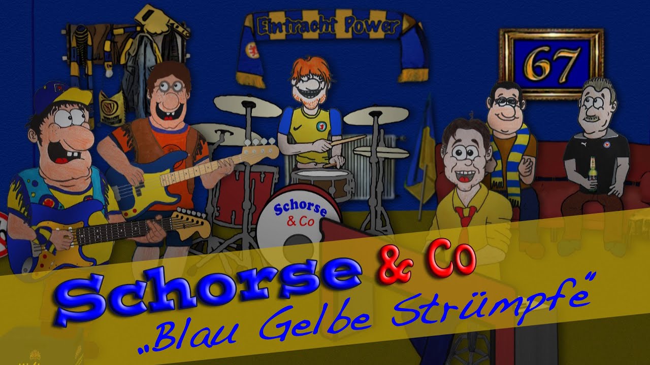 Schorse & Co - Blau Gelbe Strümpfe