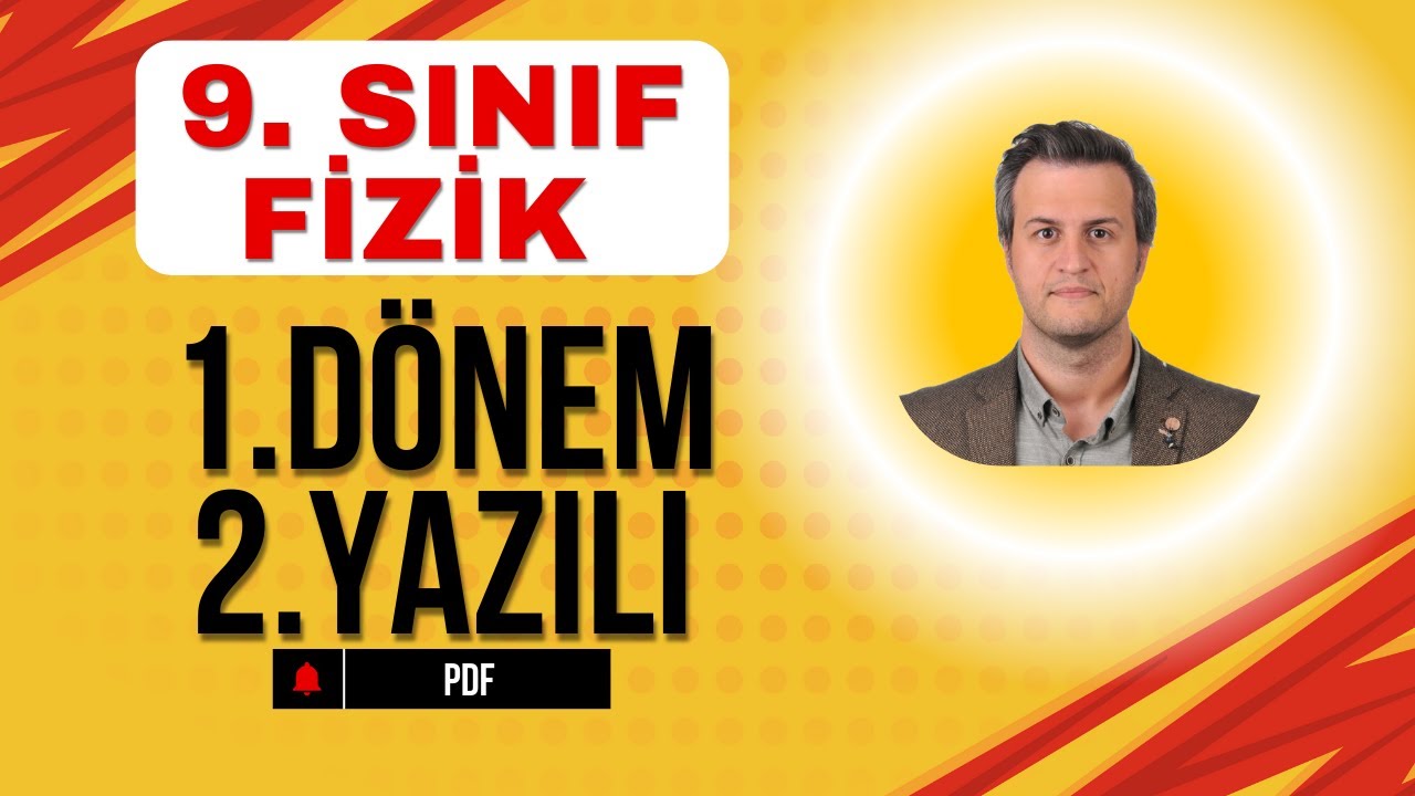 9  SINIF 1. DÖNEM 2. YAZILI SORULARI 2024