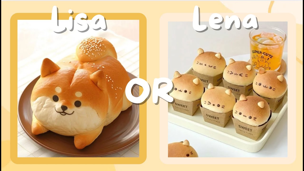 Lisa or lena || food edition pt7 🧡