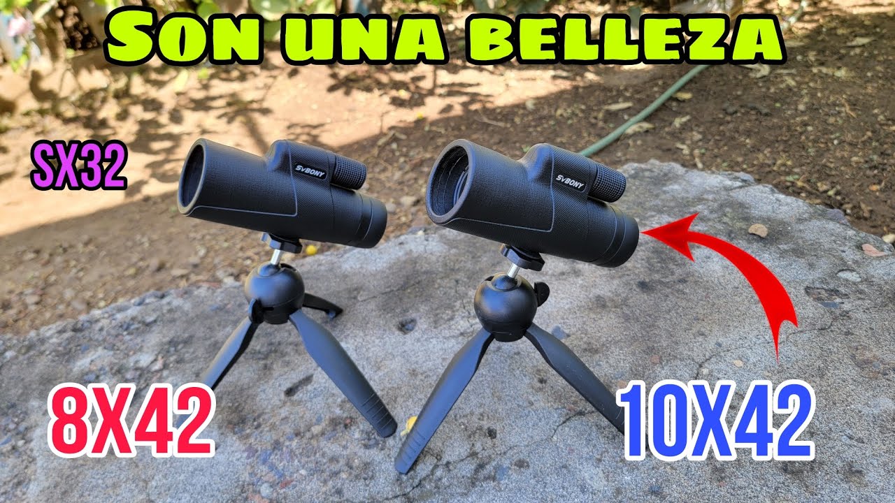 Dos monoculares perfectos para empezar | SVBONY 8 y 10x42