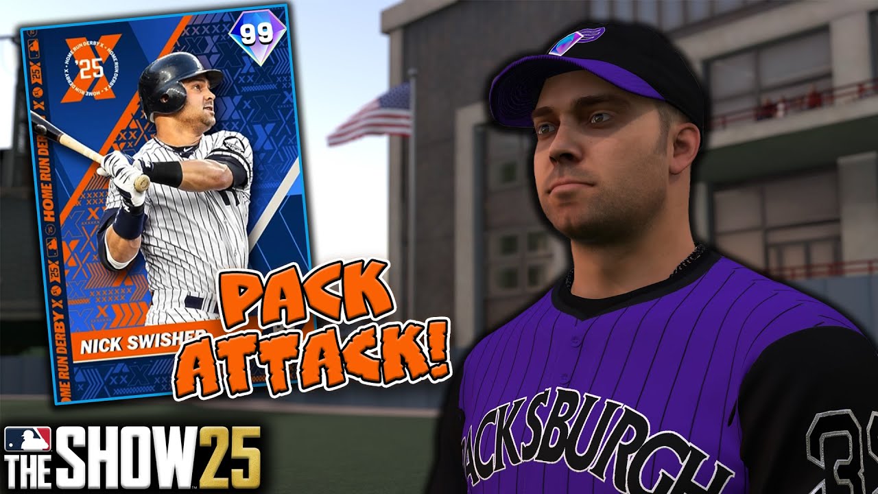 99 NICK SWISHER Joins the Squad! - MLB The Show 25 Pack Attack [Ep 50]