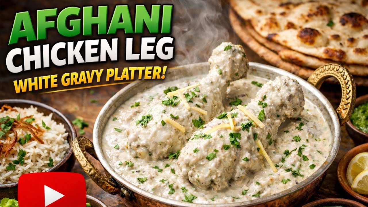 ऐसा चिकन आपने पहले नहीं खाया होगा | Afghani Chicken With Delicious Creamy Gravy | Chicken Afghani