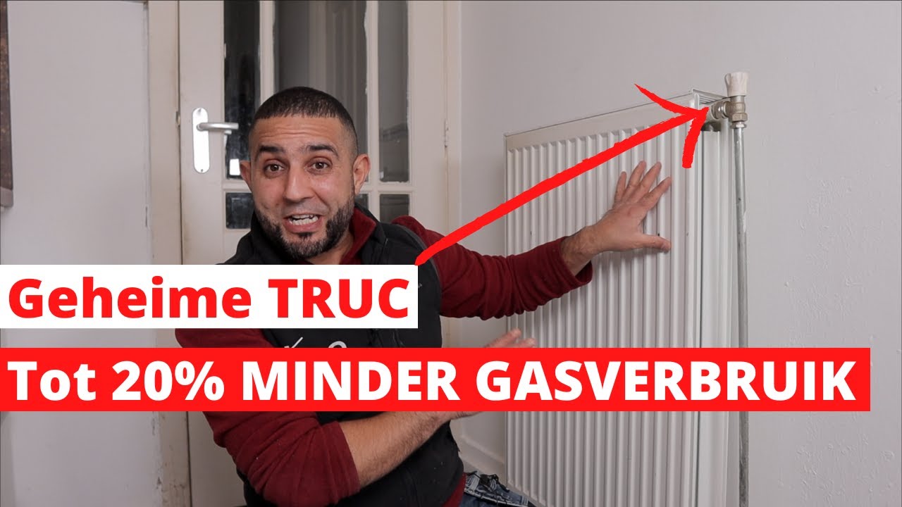 Geheime TRUC om binnen 10 sec je gasverbruik tot 20% te verlagen!