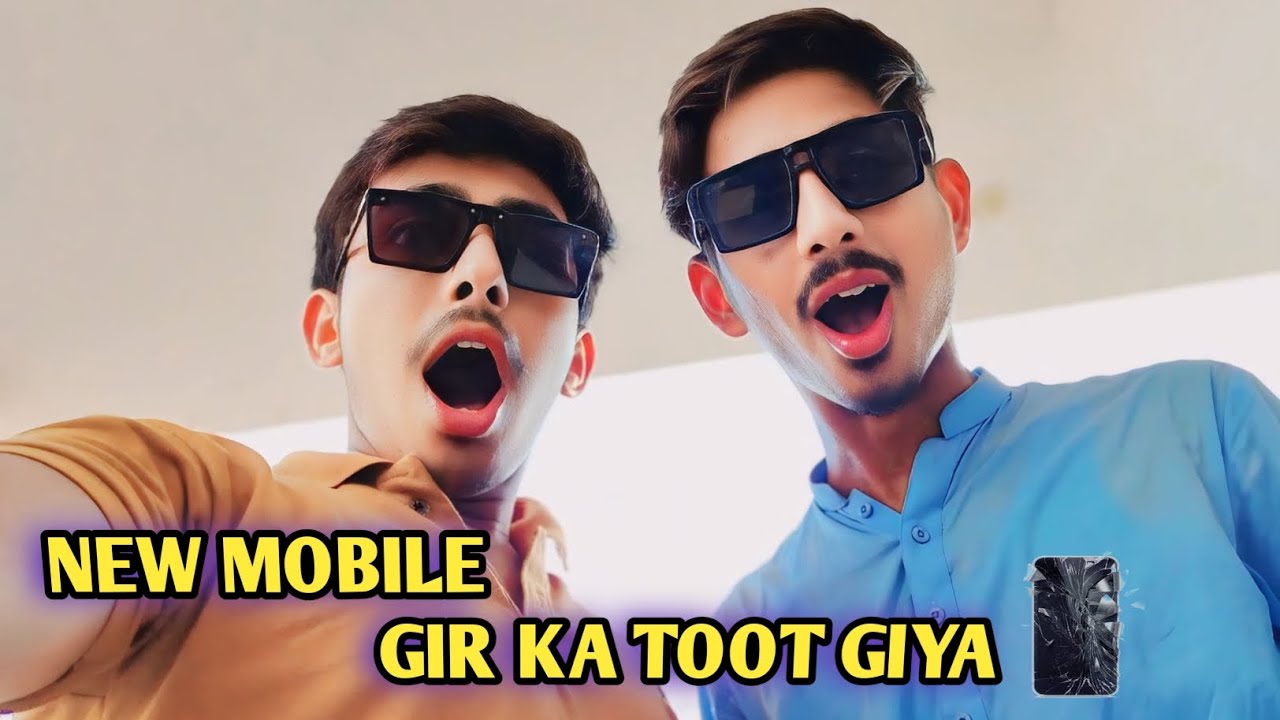 NEW MOBILE GIR KA TOOT GITA | BUY NEW MOBILE | TYRON VLOG