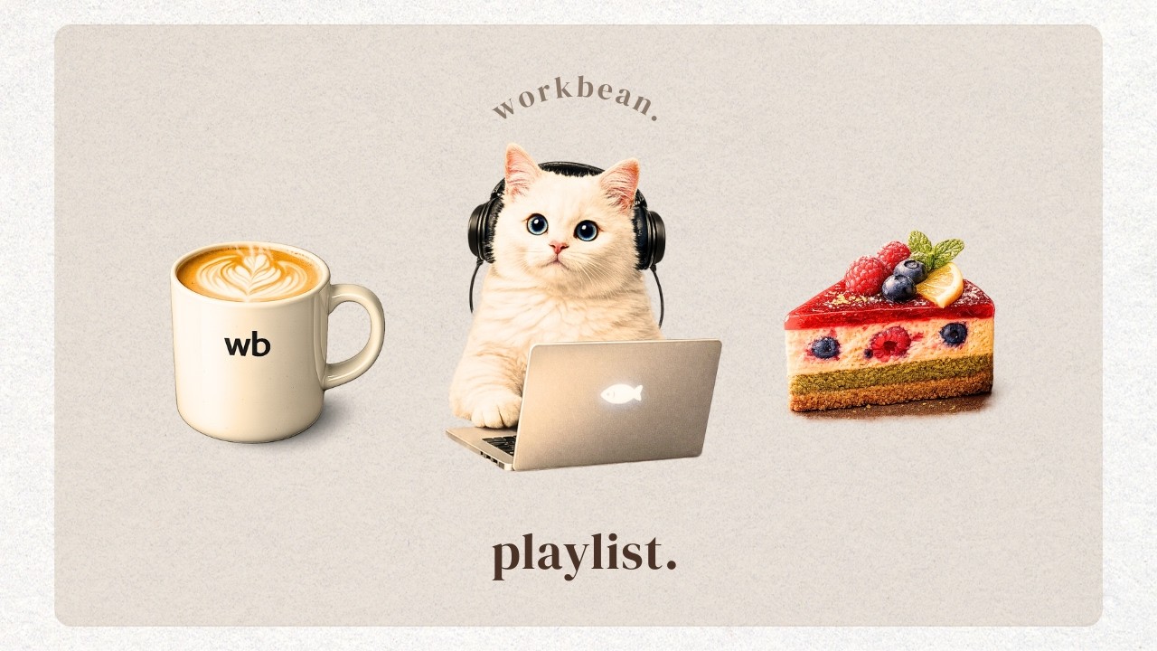 Lofi beats for deep focus, study & work | Let’s make progress🐈🐾 (~4 hours)