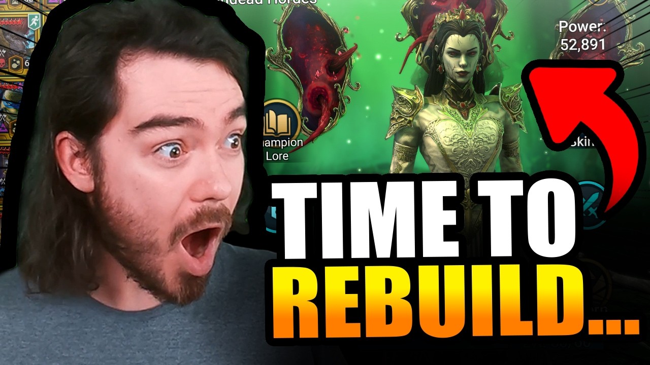REDOING MY ARENA ROSTER!! | RAID: Shadow Legends