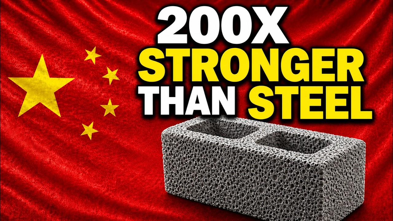 New Ultra-Light Foam Just Replace Concrete Forever