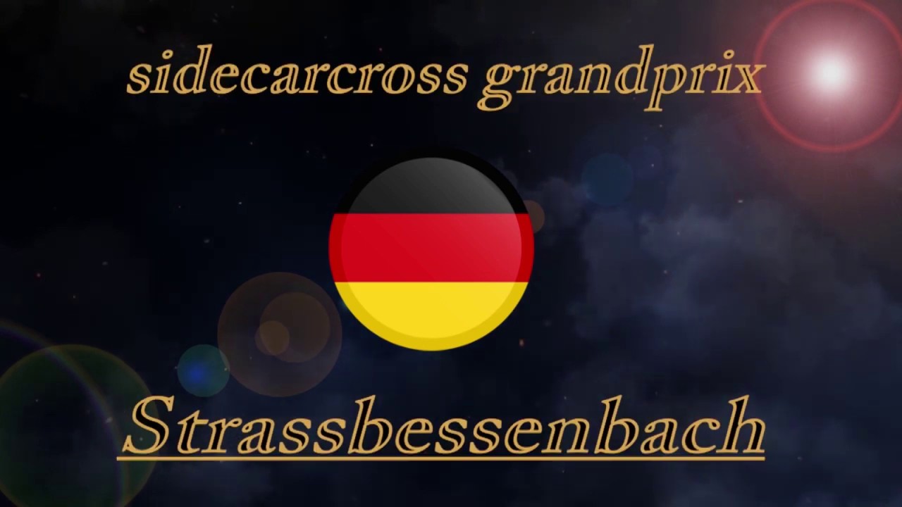 Worldchampionship sidecarcross Strassbessenbach