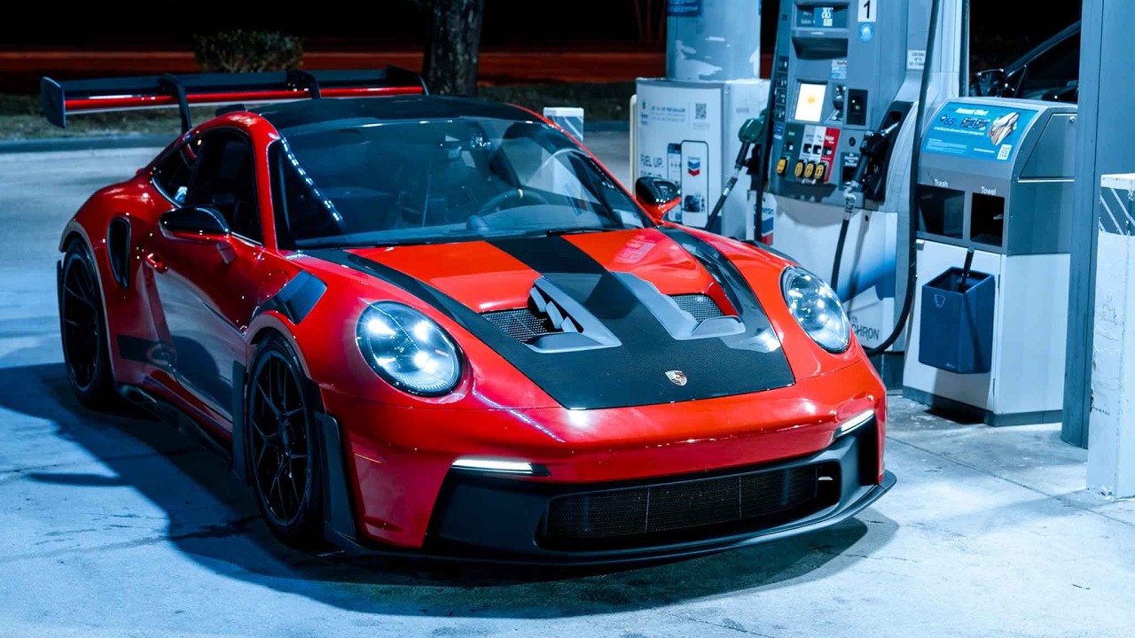 POV | Porsche 992 GT3RS Night Drive Pure Exhaust ASMR