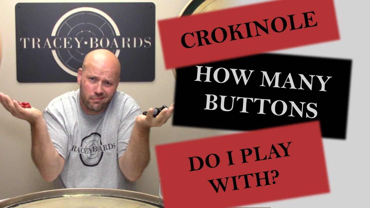 How many buttons to play crokinole? Variations of game play doubles singles 3-player and 4-player