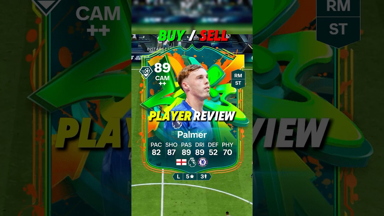 🏴󠁧󠁢󠁥󠁮󠁧󠁿 89 Cole Palmer Review in FC26-Insane Value  #fc26 #eafc26 #jogabonito #palmer #review