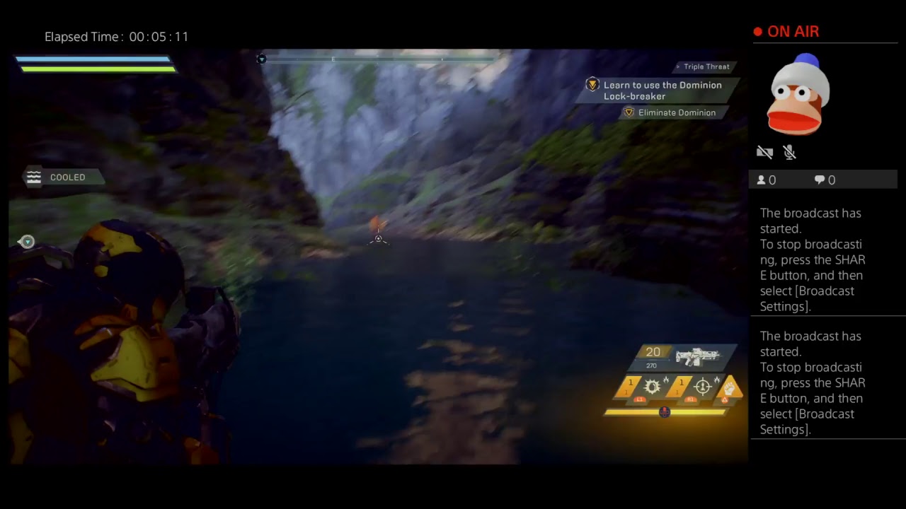 Anthem demo PS4 pro gameplay