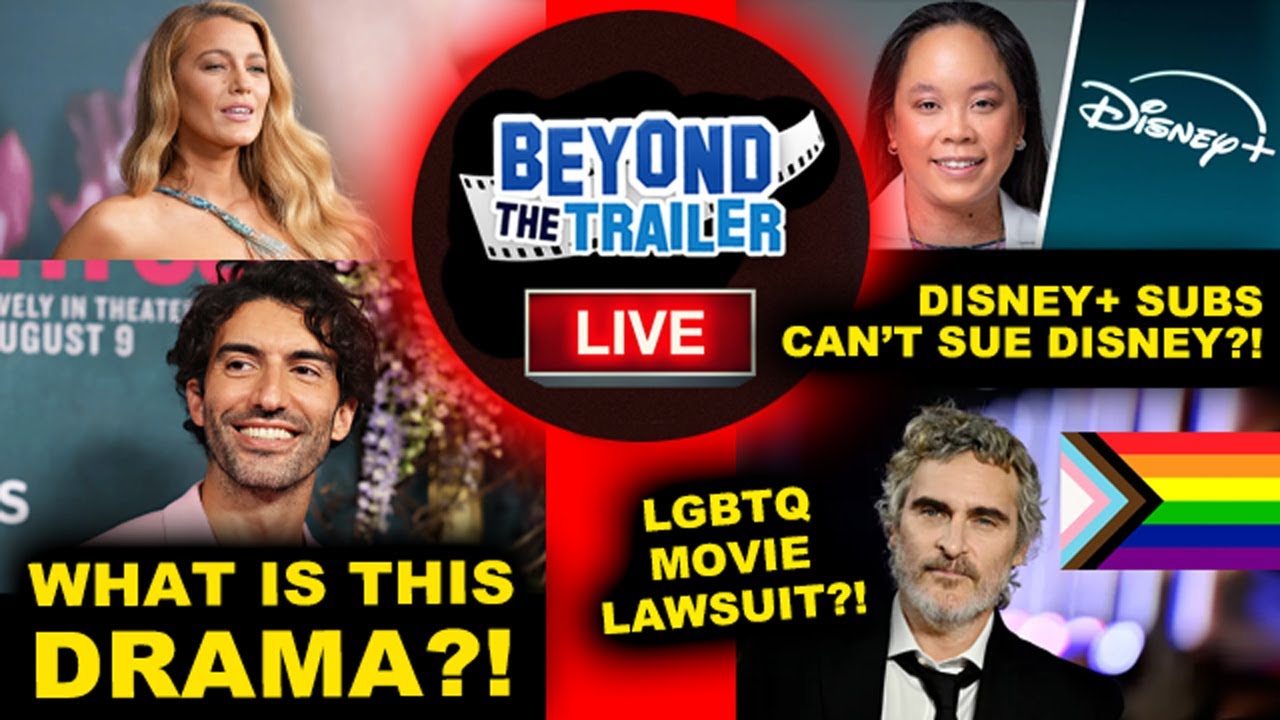 Justin Baldoni vs Blake Lively DRAMA, Joaquin Phoenix Quits Movie, Disney Plus Lawsuit Allergy
