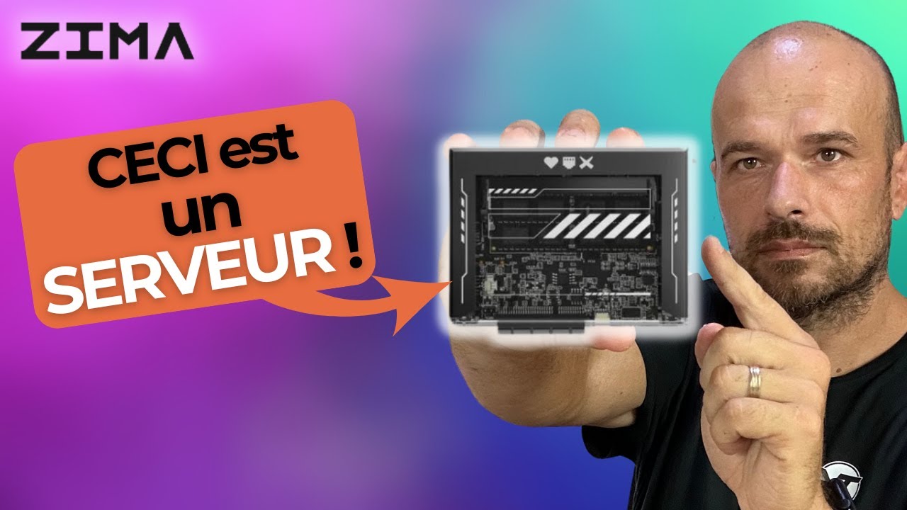 Ce petit SERVEUR Permet de gérer FACILEMENT sa DOMOTIQUE et ses DONNEES ( Zimablade 770)