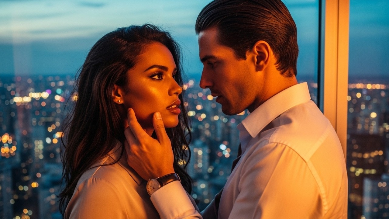 “Não me toque!” — disse ela, mas o milionário não conseguiu resistir e a beijou