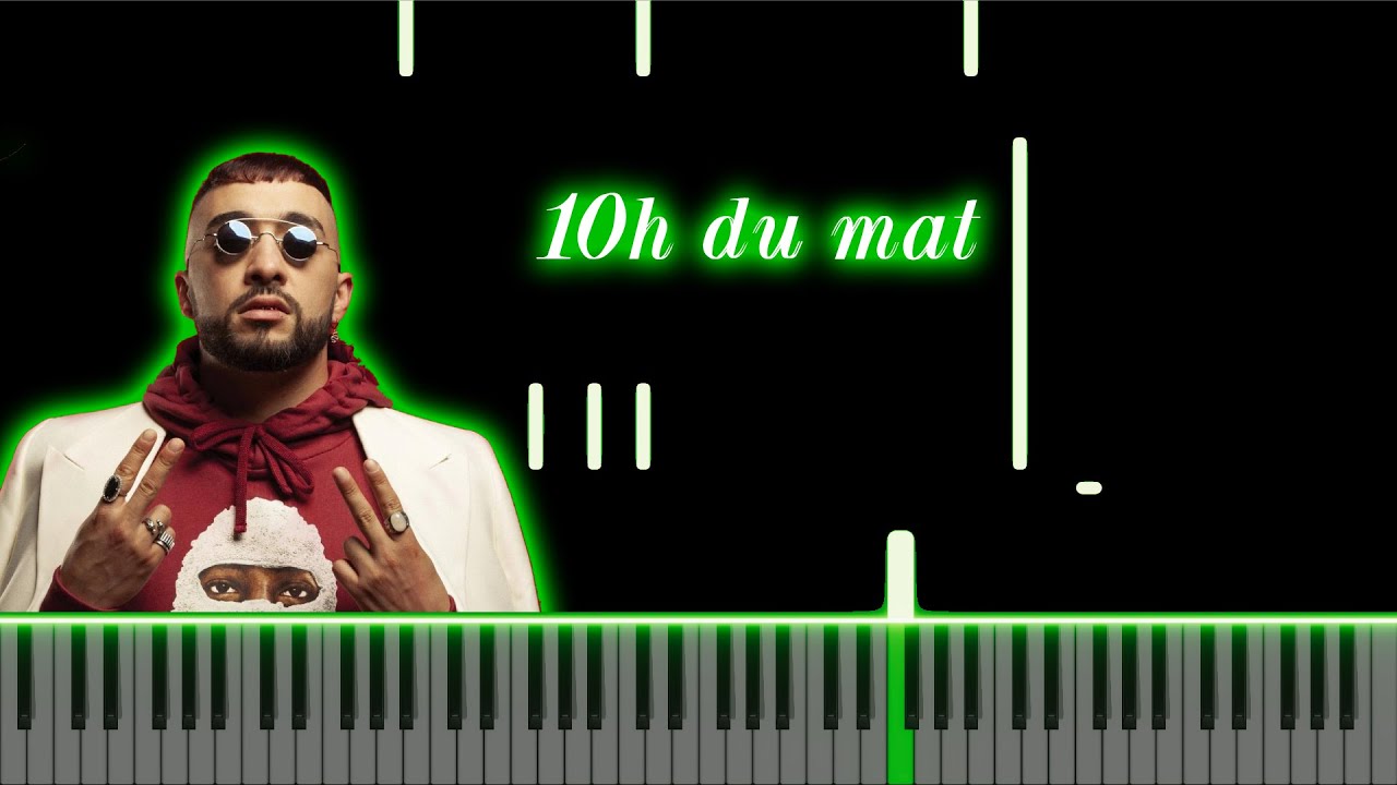 Sofiane Pamart - 10h du mat [Piano Tutorial]