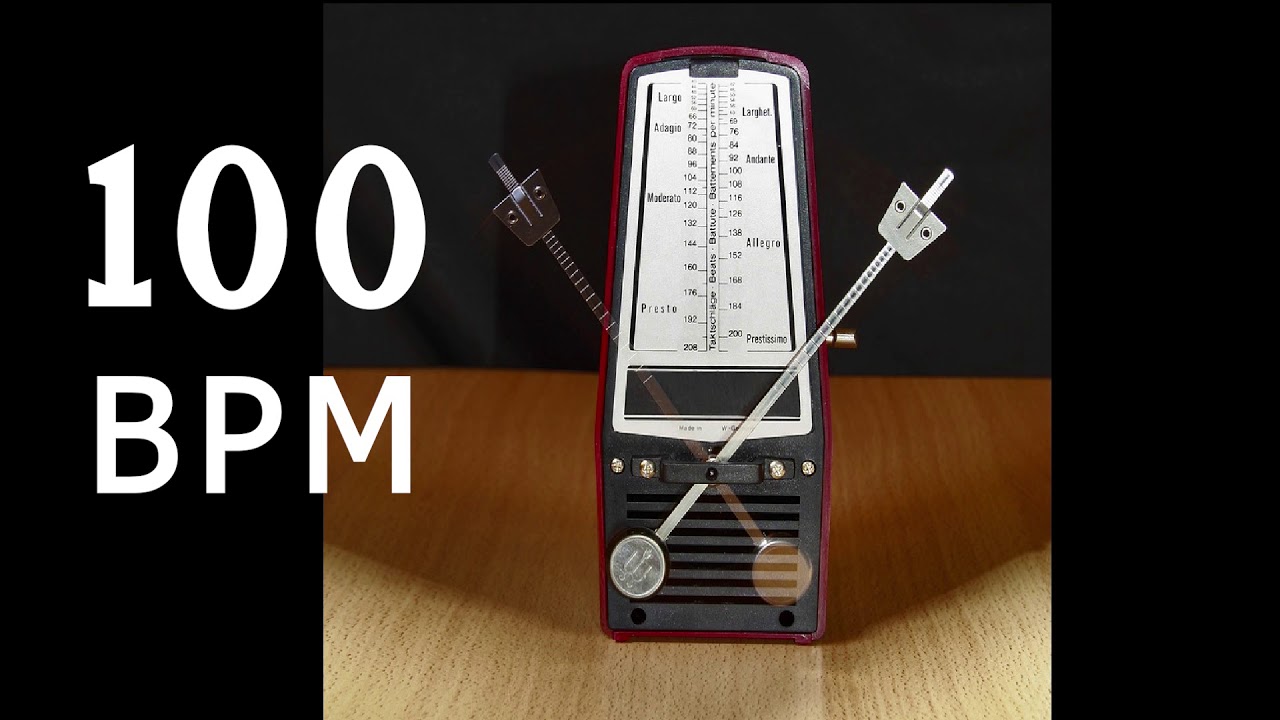 METRONOME 100 BPM COWBELL SOUND