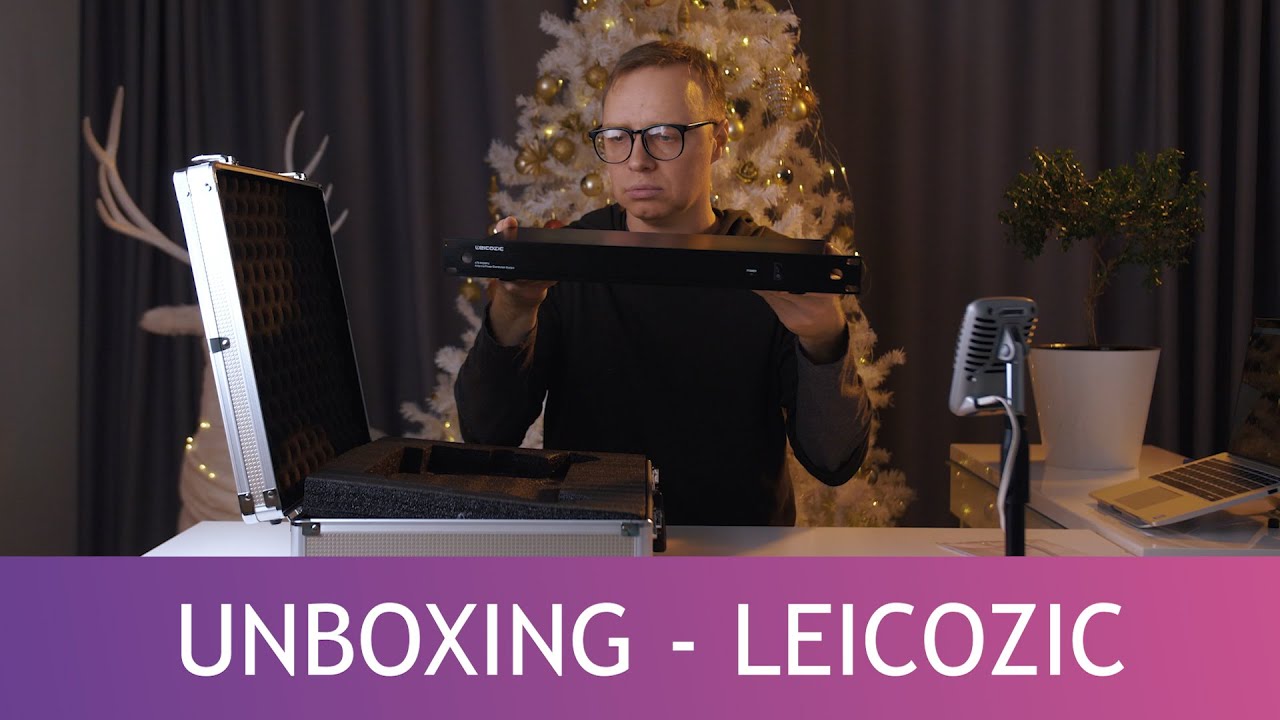 UNBOXING - Leicozic мультичастотный ресивер с активными направленными антенна \ Распаковка ЭПИЗОД 3
