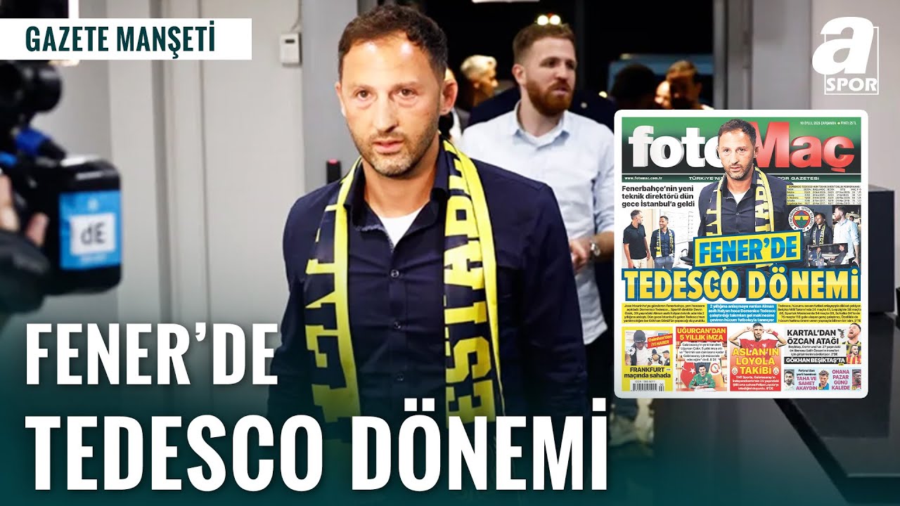 Fenerbah&ccedil;e'de Domenico Tedesco D&ouml;nemi Resmen Başladı