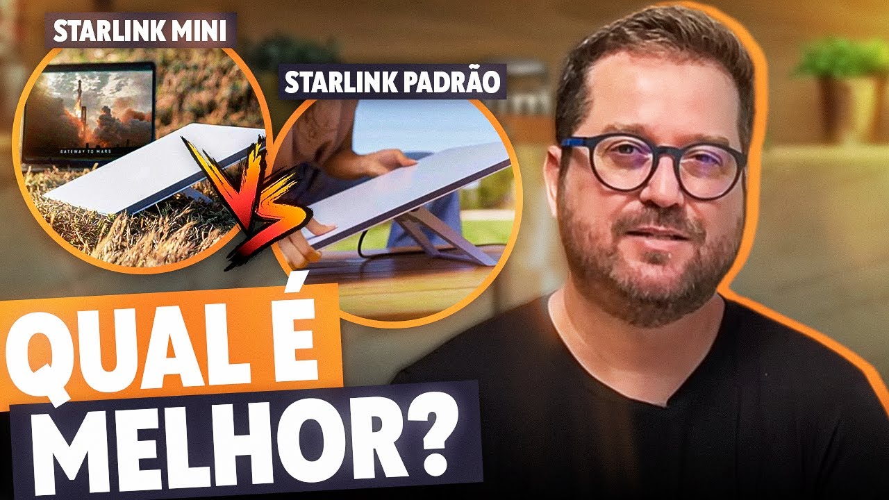 Starlink Mini ou Starlink Padrão (Gen3), qual a melhor? #starlink