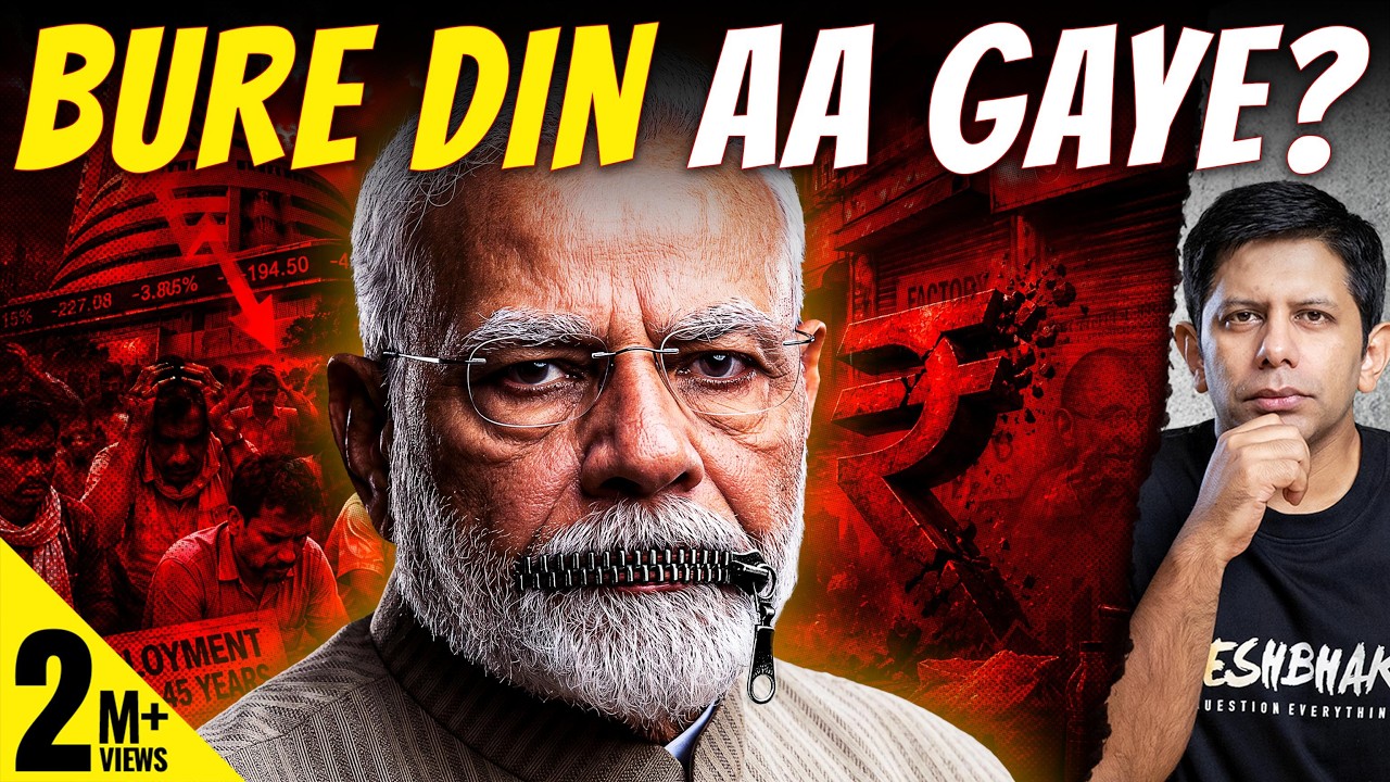 Modi On Mute? | World's Fastest-Growing Major Economy Becoming The Most Vulnerable? | Akash Banerjee
