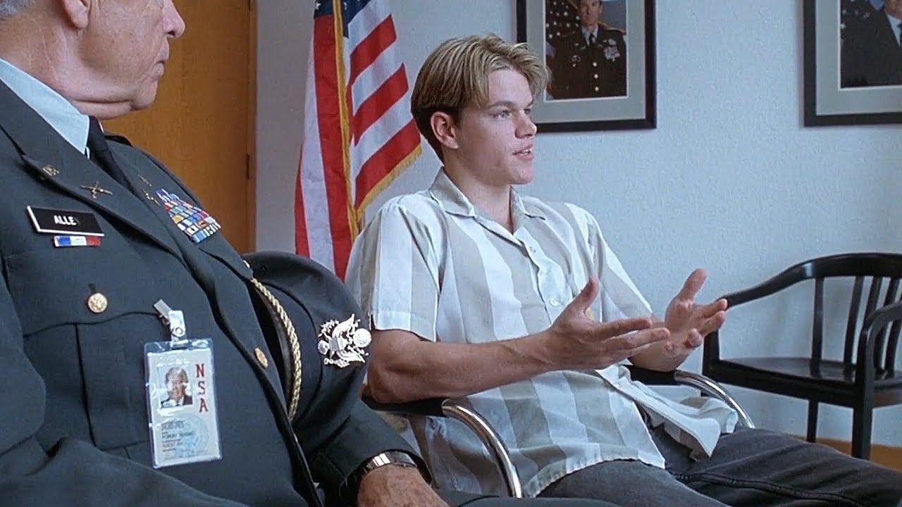 NSA job interview &ndash; Good Will Hunting (1997)