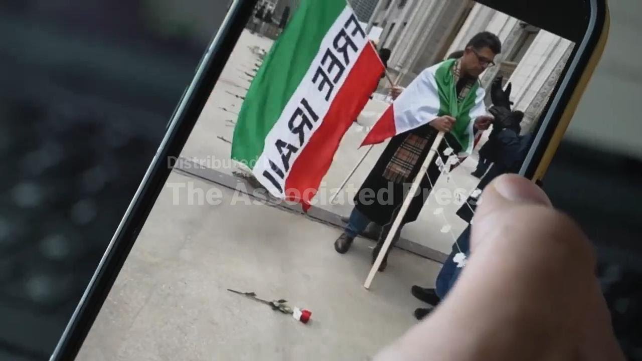 Iranian American community organizer reacts in support of the war