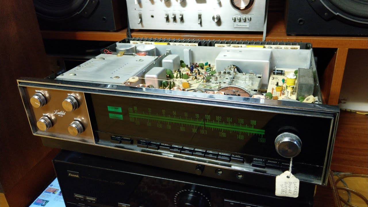 Amply Heathkit aar-1500 mỹ nòi đáng chơi trong tầm giá 10tr