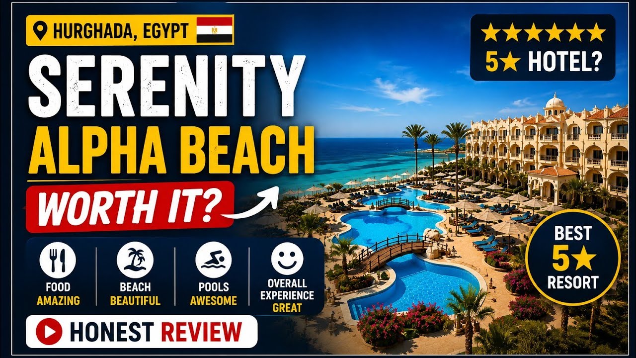 Serenity Alpha Beach, Hurgada, Egypt