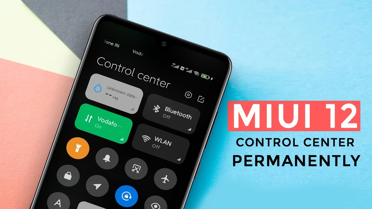 Enable MIUI 12 Control Center Permanently On Any Xiaomi Phone